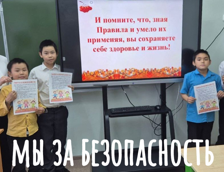 ПРОФИЛАКТИЧЕСКАЯ БЕСЕДА "МЫ ЗА БЕЗОПАСНОСТЬ"